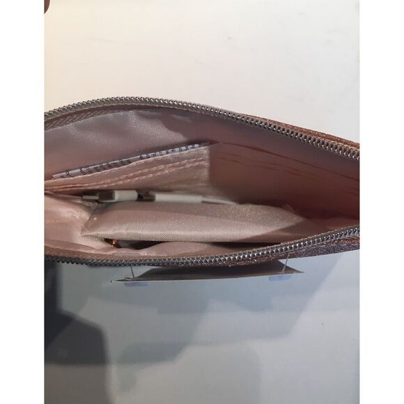 Rose Gold Charging Wallet with Power Bank - Universal Compatibility - Picture 9 of 11